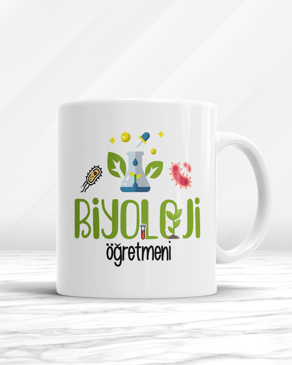 Biyoloji Öğretmeni Kupa Bardak