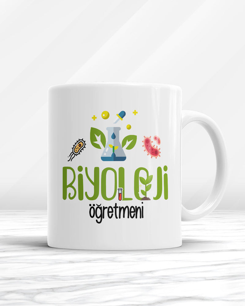 Biyoloji Öğretmeni Kupa Bardak