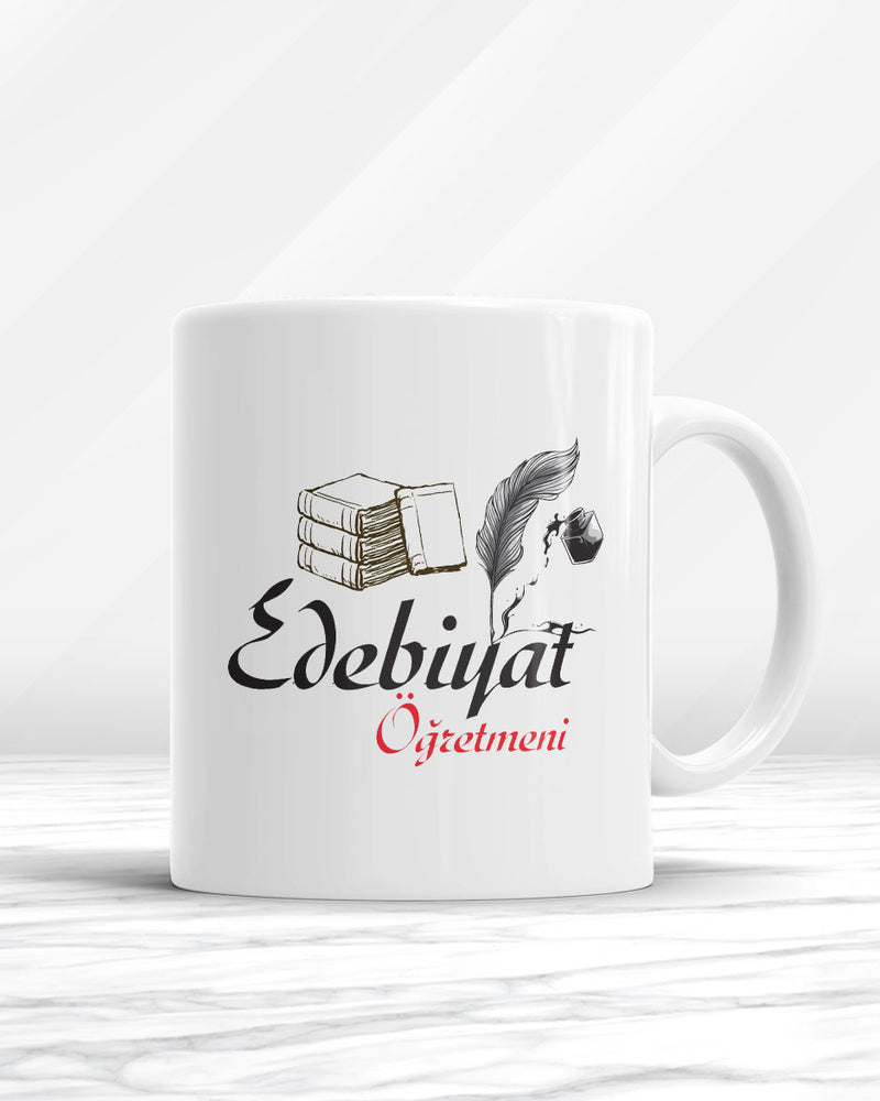 Edebiyat Öğretmeni Kupa Bardak