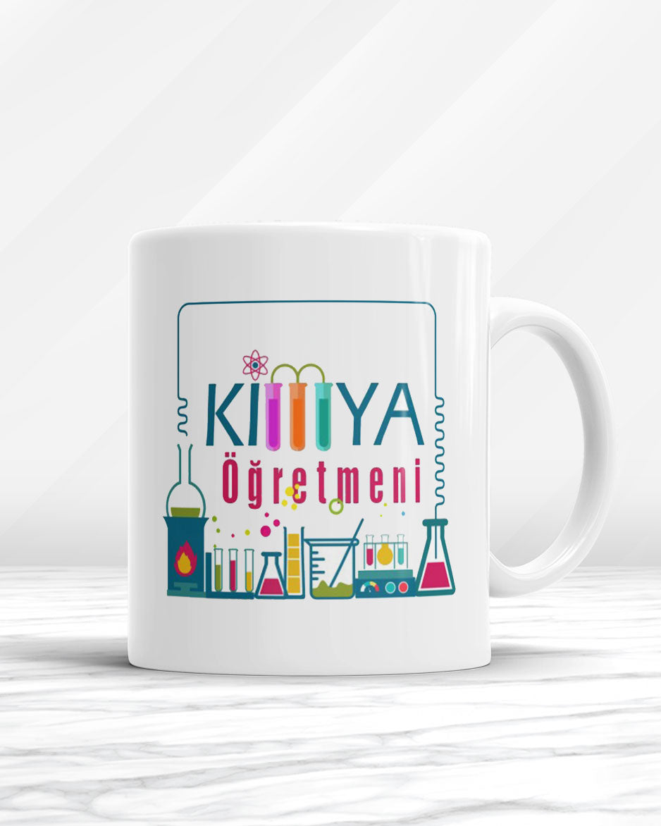 Kimya Öğretmeni Kupa Bardak