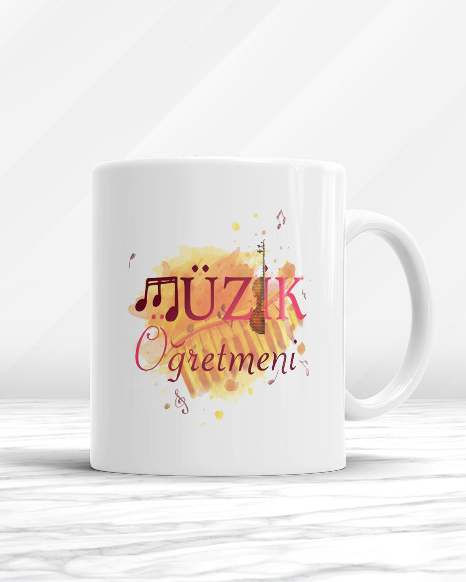 Müzik Öğretmeni Kupa Bardak