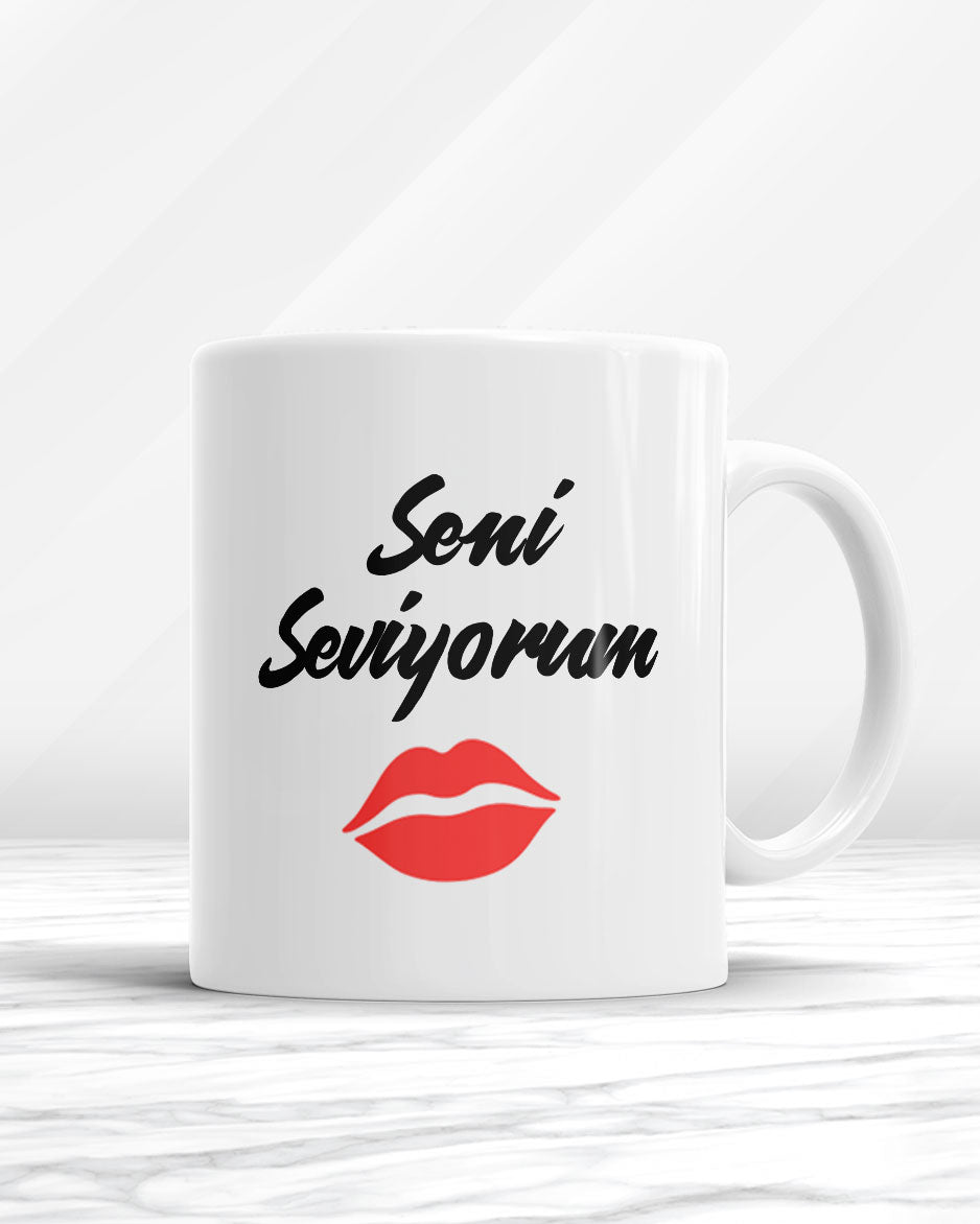 Seni Seviyorum Kupa Bardak
