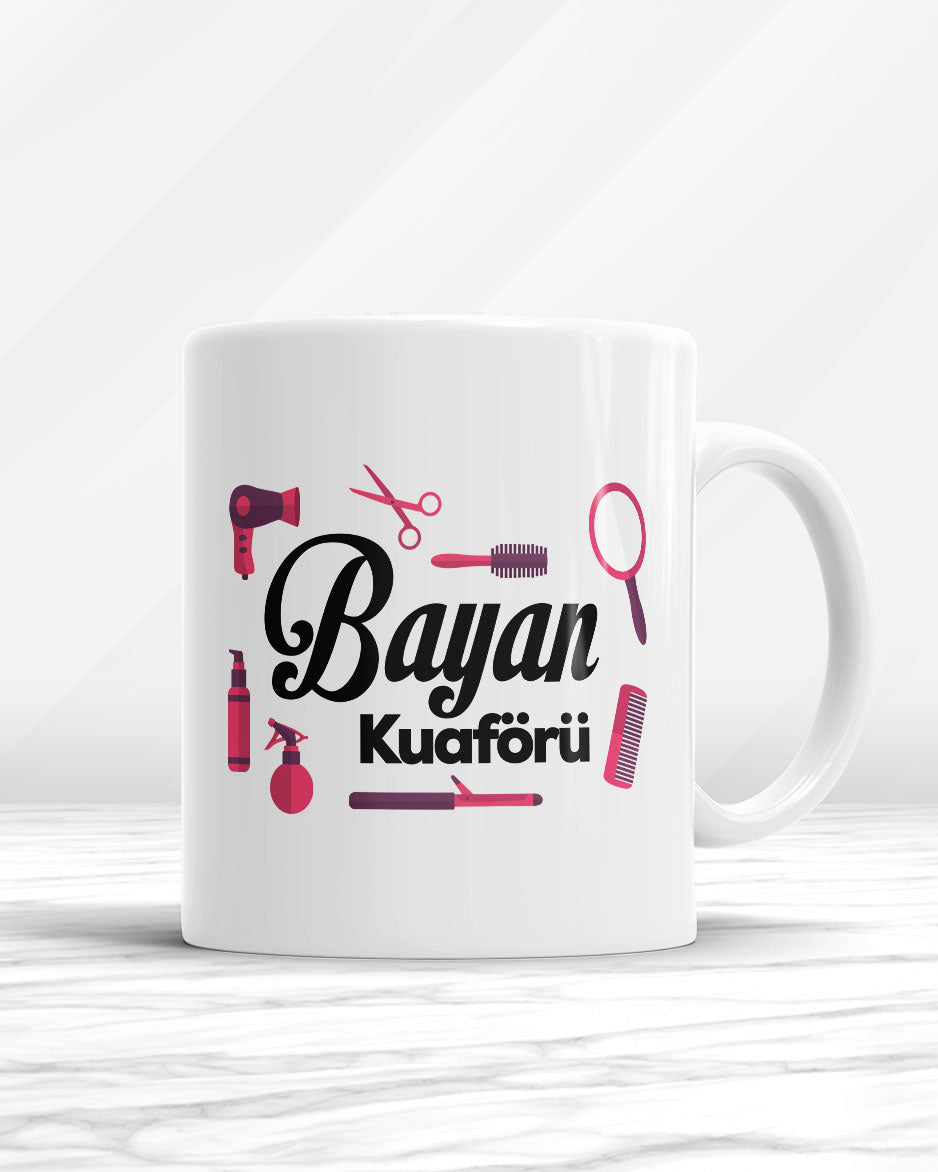 Bayan Kuaförü Kupa Bardak