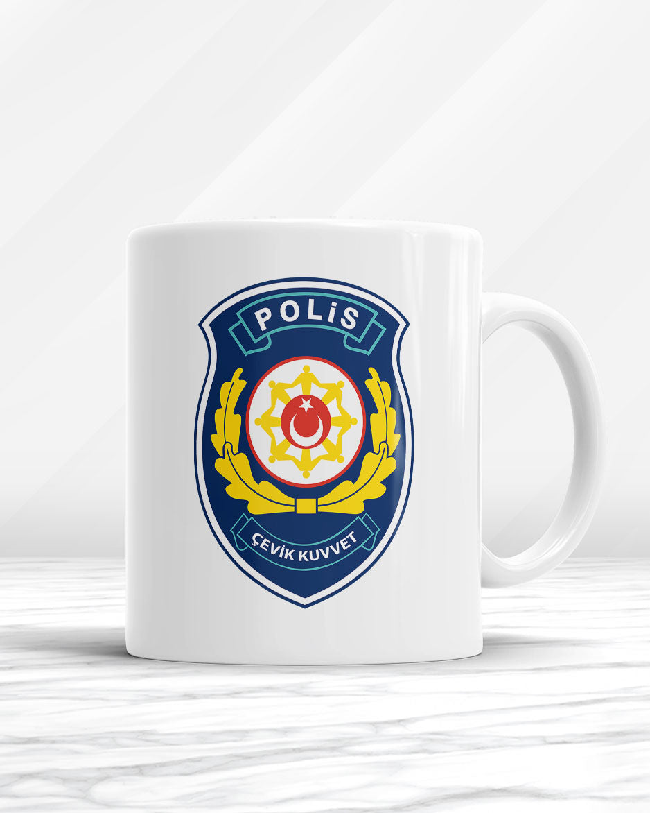 Polis Çevik Kuvvet Kupa Bardak