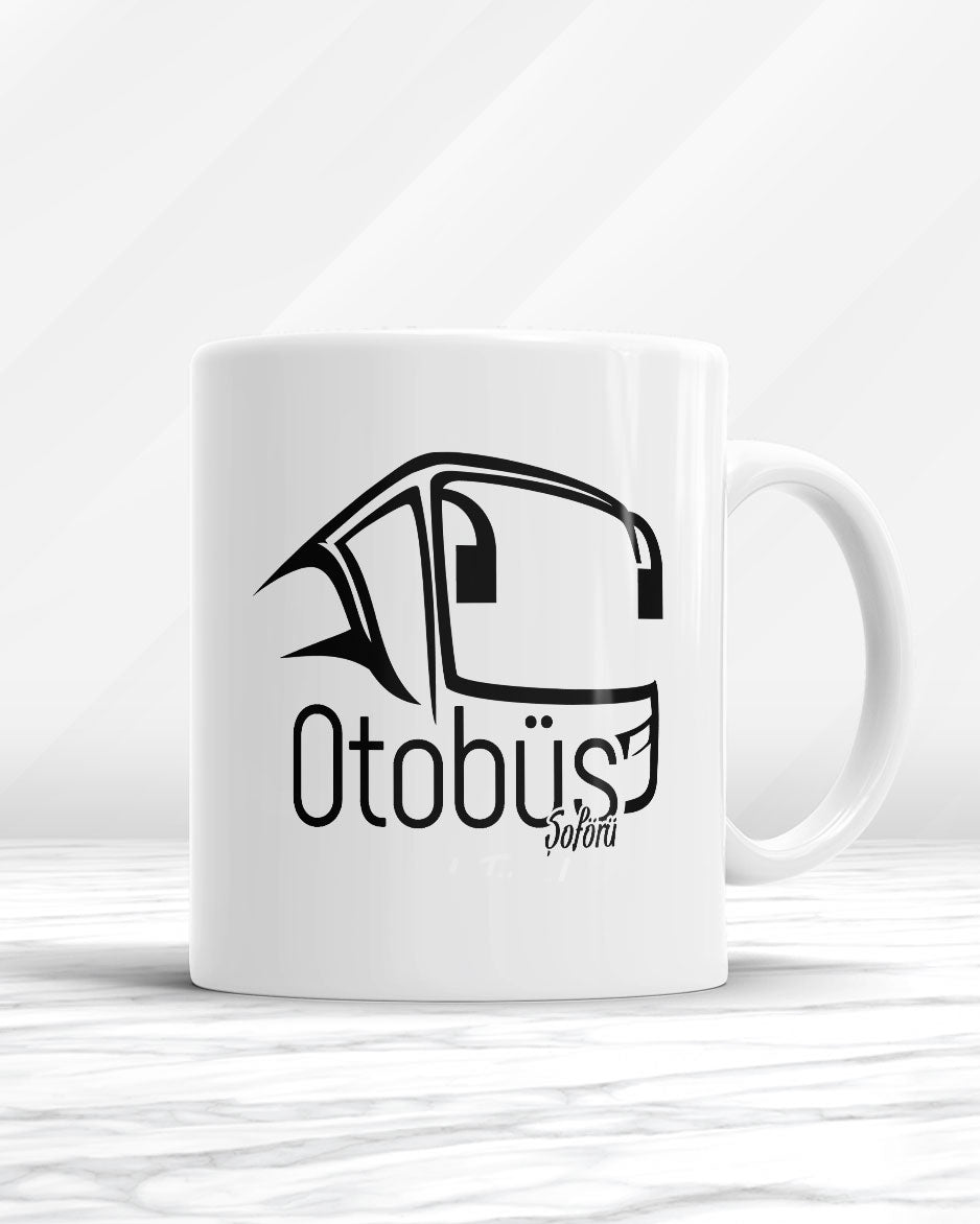 Otobüs Şöförü Kupa Bardak