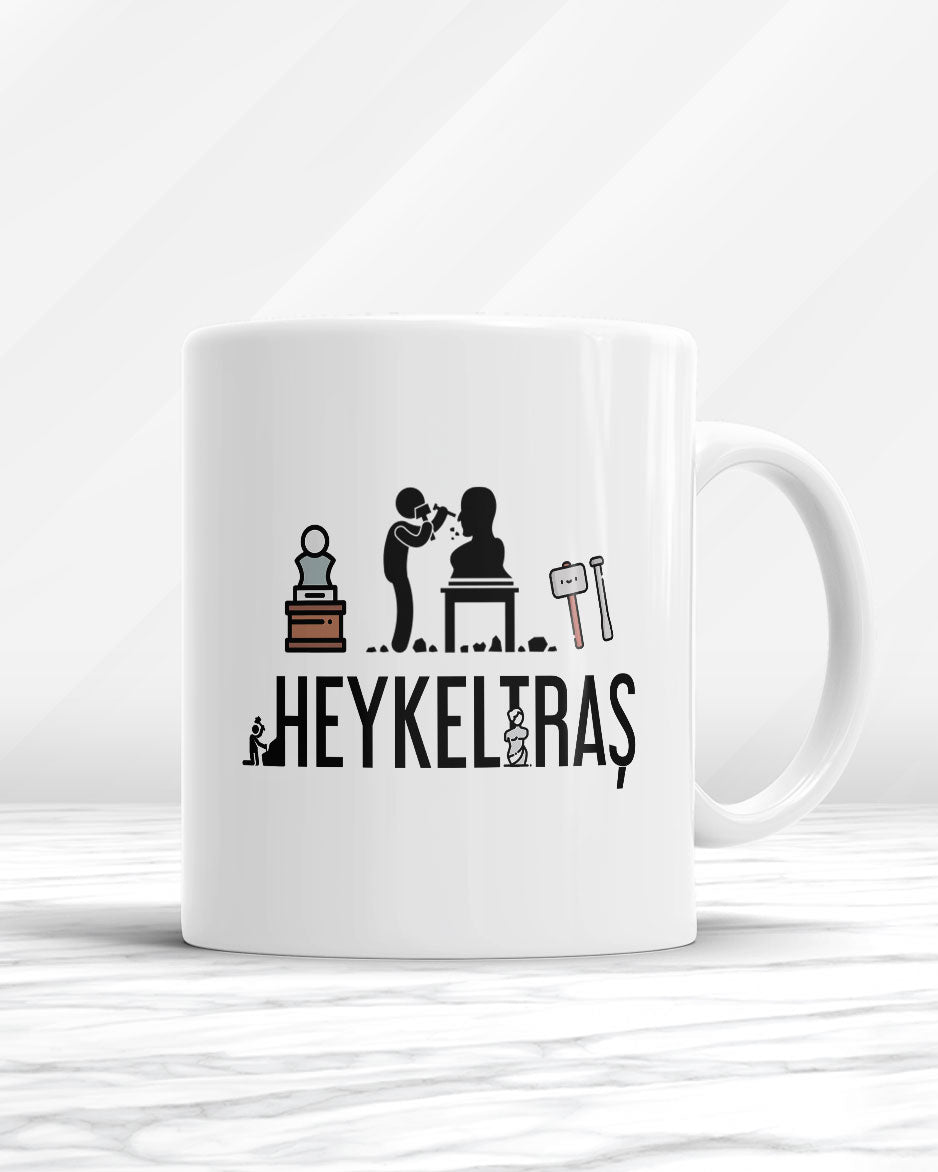 Heykeltraş Kupa Bardak