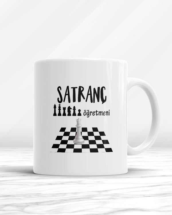 Satranç Öğretmeni Kupa Bardak