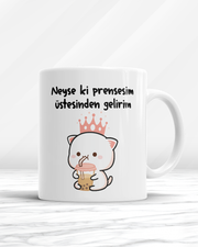 Neyse Ki Prensesim Üstesinden Gelirim Kupa Bardak