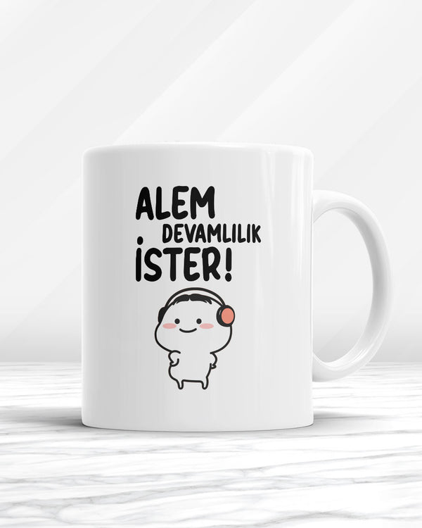 Alem Devamlılık İster Kupa Bardak