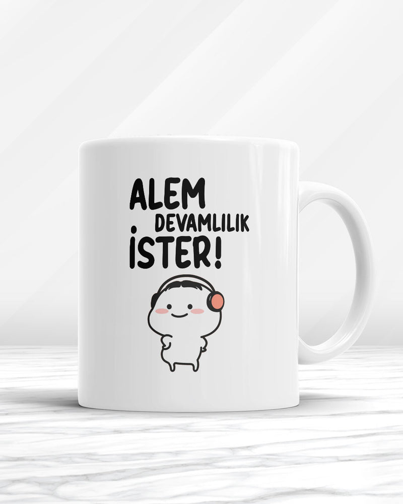 Alem Devamlılık İster Kupa Bardak