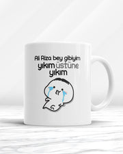 Ali Rıza Bey Gibiyim Yıkım Üstüne Yıkım Kupa Bardak