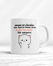 Amaan Ne Olacaksa Olsun Diyorum Hemen Oluyor Bi Dur Lan Belki Blöf Yapıyoruz Kupa Bardak