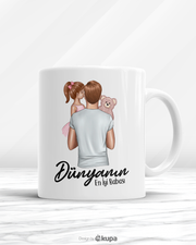 Neyse Ki Prensesim Üstesinden Gelirim Baskılı Kupa ve Yastık Seti (Kopya) (Kopya)