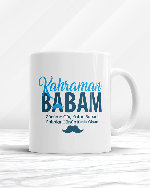 Kahraman Babam Kupa Bardak