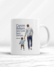 Canım Babam Seni Çok Seviyorum Kupa Bardak