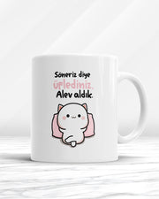 Söneriz Diye Üflediniz Alev Aldık Kupa Bardak