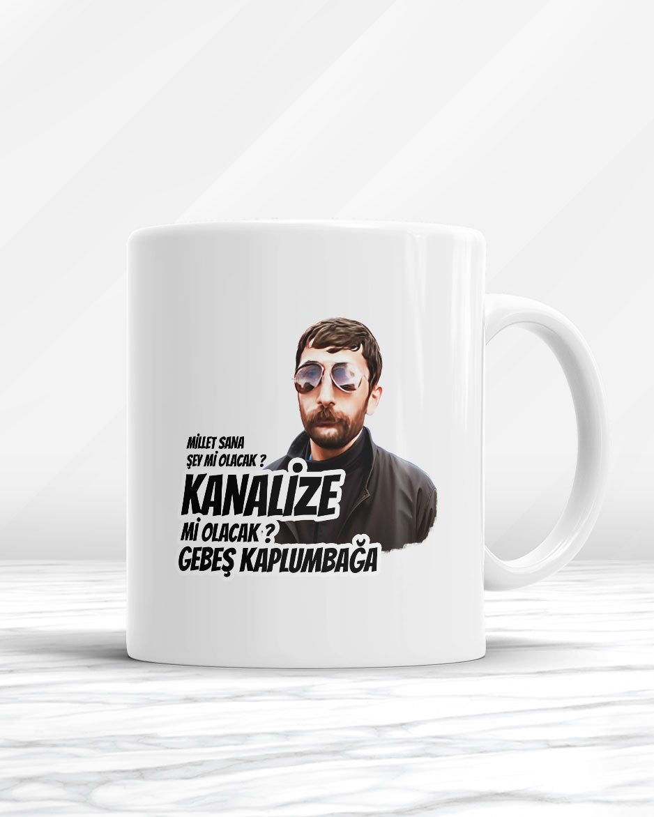 Gebeş Kaplumbağa Kupa Bardak
