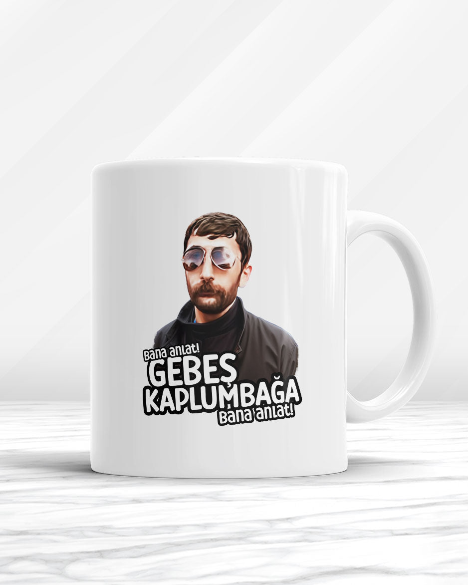 Gebeş Kaplumbağa Kupa Bardak